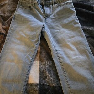 American Eagle Outfitters Light Blue Straight Leg Jeans